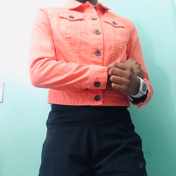 JCPenny Peach denim jacket - Picture 5 of 7